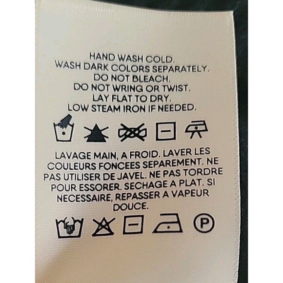 LANDS END Plus Size 3X Cashmere Turtleneck Sweater Navy Blue NWT Solid - Picture 8 of 8